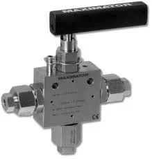 3-Way Ball Valves High Pressure