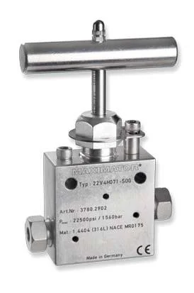 High Pressure Valves for Sour Gas